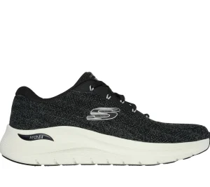 SKECHERS Arch Fit 2.0 - Road Wave PRETO / BRANCO Fashion
