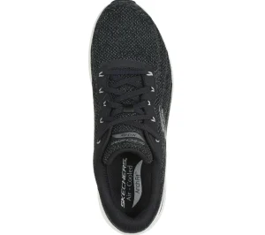SKECHERS Arch Fit 2.0 - Road Wave PRETO / BRANCO Fashion