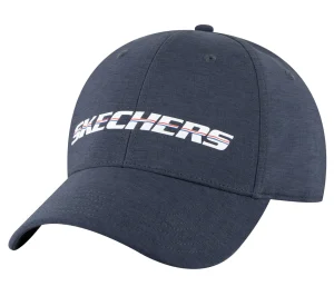 SKECHERS Booming Baseball Hat CARVÃO / NAVY New