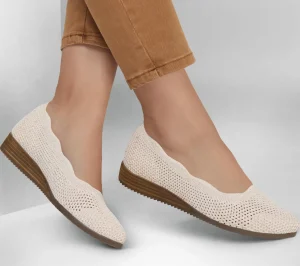 SKECHERS Cleo Sawdust - Real Living NATURAL Outlet