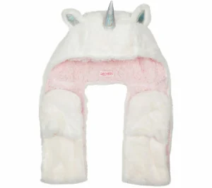 SKECHERS Cold Weather Unicorn Critter Hood BRANCO Flash Sale