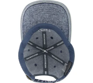 SKECHERS Embroidered Hat DENIM Cheap