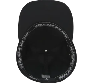 SKECHERS Diamond S Stretch Fit Hat PRETO Best Sale
