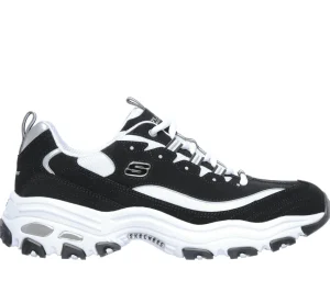 SKECHERS D'Lites PRETO / BRANCO Clearance
