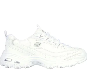 SKECHERS D'Lites - Fresh Start BRANCO / PRATEADO Cheap