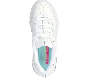 SKECHERS D'Lites - Fresh Start BRANCO / PRATEADO Cheap