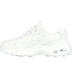 SKECHERS D'Lites - Fresh Start BRANCO / PRATEADO Cheap