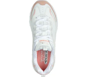 SKECHERS D'Lites - New Heat BRANCO / LARANJA Fashion