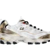 SKECHERS D'Lites - Vintage Vision BRANCO / PRETO / DOURADO Flash Sale