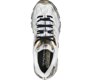 SKECHERS D'Lites - Vintage Vision BRANCO / PRETO / DOURADO Flash Sale