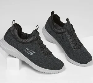 SKECHERS Elite Flex - Hartnell PRETO / CINZENTO Best Sale