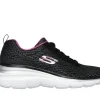 SKECHERS Fashion Fit - Bold Boundaries PRETO / ROSA CHOQUE Fashion