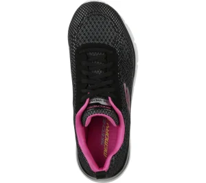SKECHERS Fashion Fit - Bold Boundaries PRETO / ROSA CHOQUE Fashion