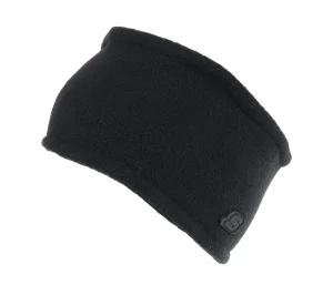 SKECHERS Fleece Headwrap PRETO Cheap
