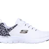 SKECHERS Flex Advantage 4.0 - Wild Ballad BRANCO / LEOPARDO Fashion