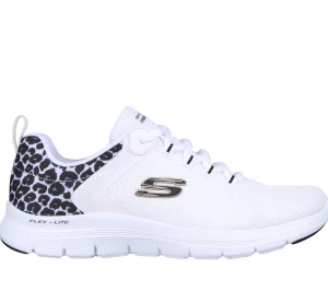 SKECHERS Flex Advantage 4.0 - Wild Ballad BRANCO / LEOPARDO Fashion