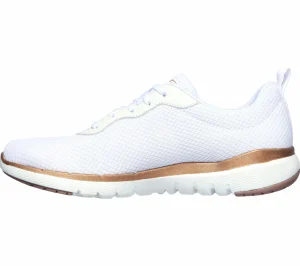 SKECHERS Flex Appeal 3.0 - First Insight BRANCO /ROSA GOLD Hot