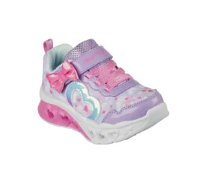 SKECHERS Flutter Heart Lights - Kind Spirit LAVANDA / ROSA CHOQUE Clearance