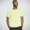 SKECHERS GO DRI Charge Tee AMARELO Fashion