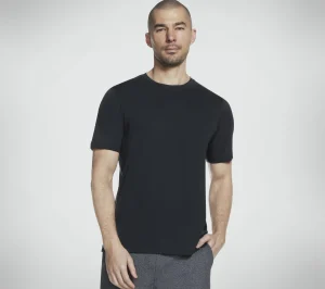 SKECHERS GO DRI Charge Tee PRETO Cheap