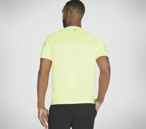 SKECHERS GO DRI Charge Tee AMARELO Fashion