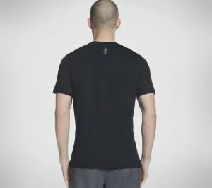 SKECHERS GO DRI Charge Tee PRETO Cheap