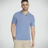 SKECHERS GO DRI Pima Signature Polo DENIM Online