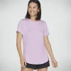 SKECHERS GO DRI SWIFT Tunic Tee ROXO / VIOLETA Cheap