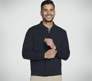 SKECHERS GO FLEX Bomber Jacket PRETO Cheap