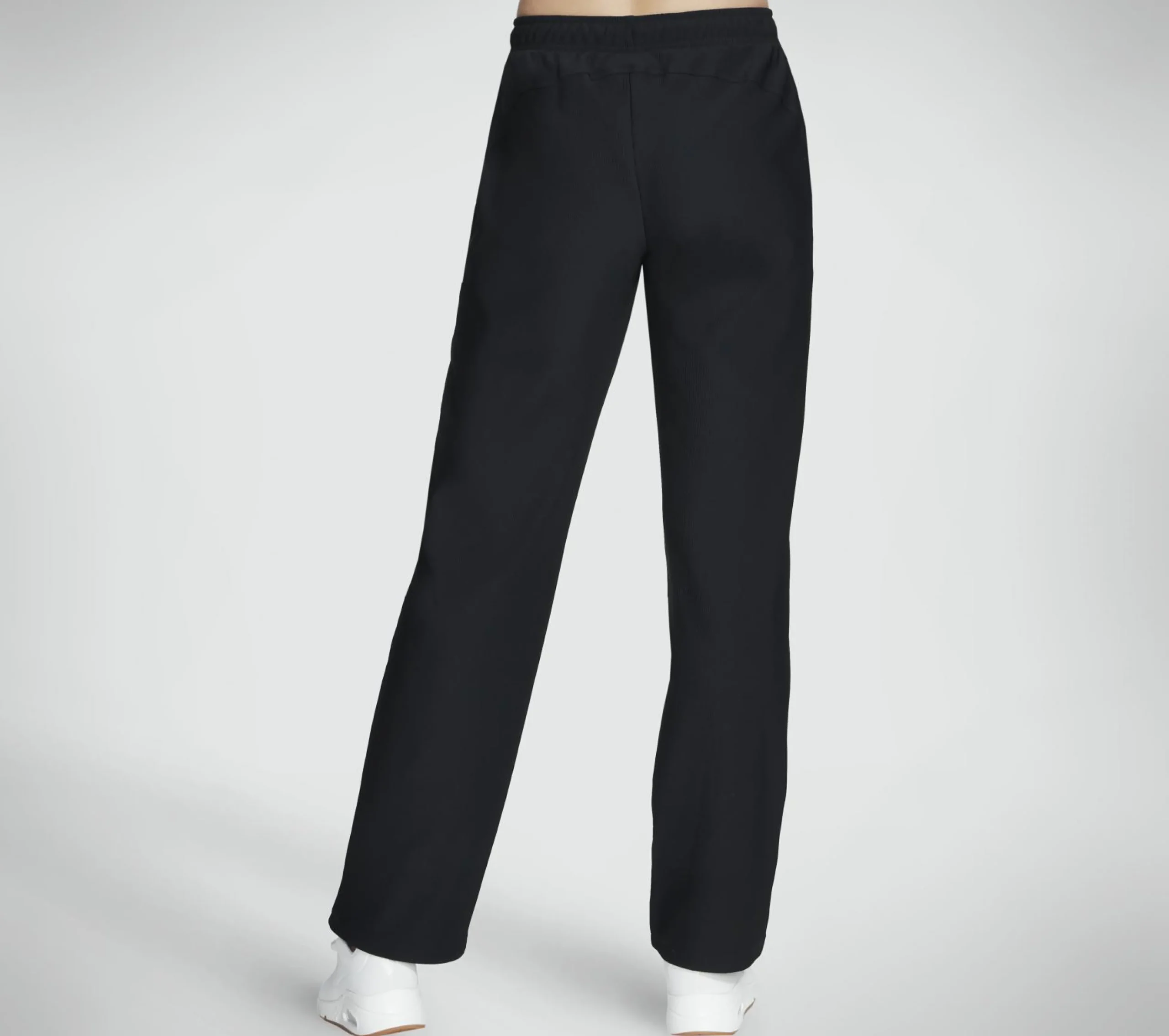 go_luxe_rib_pant_1.webp SKECHERS GO LUXE Rib Pant PRETO Best Sale