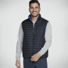 SKECHERS GO SHIELD Altitude Reversible Vest PRETO Outlet