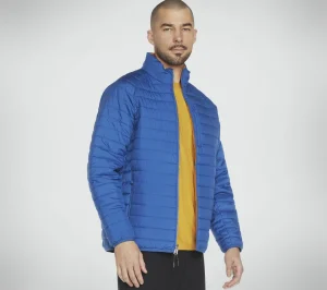 SKECHERS GO SHIELD Altitude Reversible Jacket ROYAL Discount