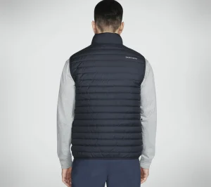 SKECHERS GO SHIELD Altitude Reversible Vest PRETO Outlet