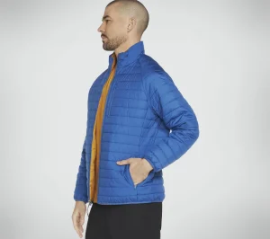 SKECHERS GO SHIELD Altitude Reversible Jacket ROYAL Discount