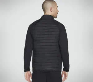 SKECHERS GO SHIELD Hybrid Jacket PRETO New