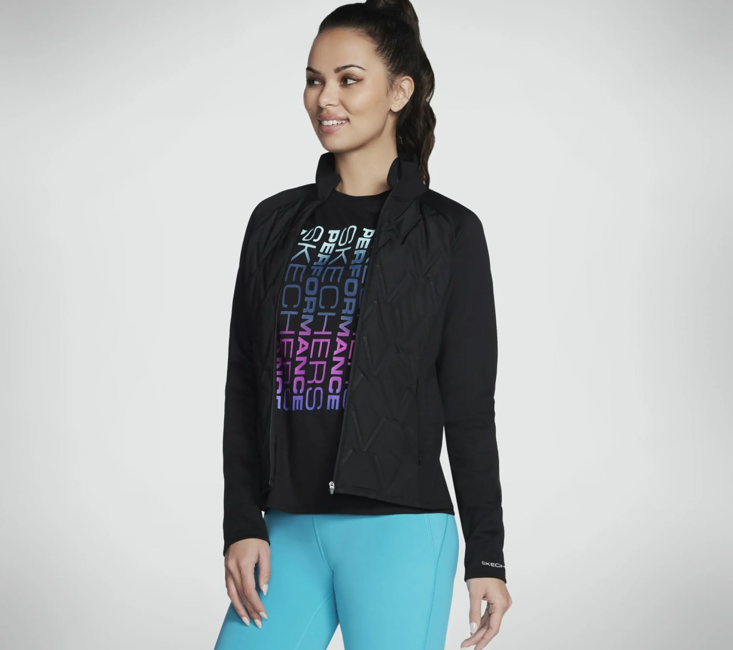 go_shield_hybrid_performa_3.webp SKECHERS GO SHIELD Hybrid Performance Jacket PRETO Outlet