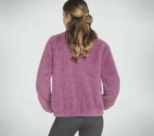 SKECHERS GO SNUGGLE Sherpa Jacket MALVA Online