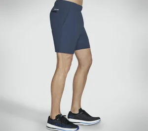 SKECHERS GO STRETCH Ultra 7 Inch Short CARVÃO / NAVY Fashion