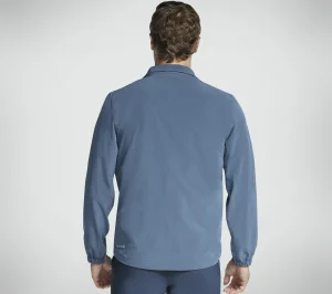 SKECHERS GO WALK Everywhere Full Zip Jacket DENIM Hot