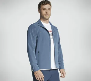 SKECHERS GO WALK Everywhere Full Zip Jacket DENIM Hot