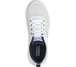 SKECHERS GO WALK Flex - Independent BRANCO / NAVY Sale