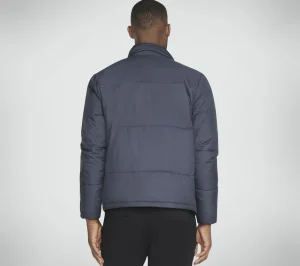 SKECHERS GOSHIELD ELEMENT JACKET CARVÃO / NAVY Clearance