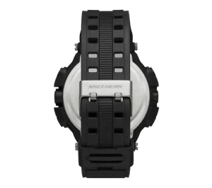 SKECHERS Grandpoint Black & Red Watch PRETO Cheap