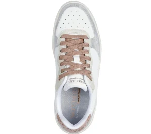 SKECHERS Hiland - Soft Metals BRANCO / MULTICOR Sale
