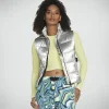 SKECHERS Hypershine Vest PRATEADO Online