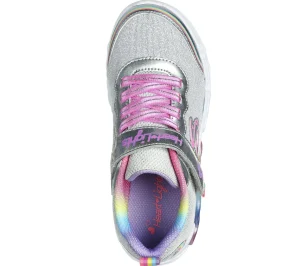 SKECHERS Infinite Heart Lights - Love Prism PRATEADO / MULTICOR Store