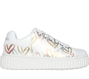 SKECHERS JGoldcrown: Hi Ridge BRANCO / DOURADO Online