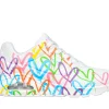 SKECHERS JGoldcrown: Uno - Highlight Love BRANCO / MULTICOR Best