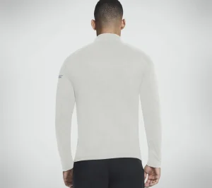 SKECHERS Kane 1/4 Zip BRANCO / TRIGO Online
