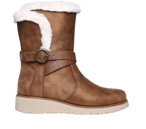 SKECHERS Keepsakes Wedge - Snow Kiss CASTANHO CLARO Store